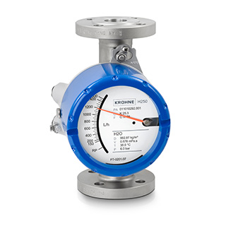 Variable area flowmeter H250 M40 the new standard device, explosion proof and intrinsically safe